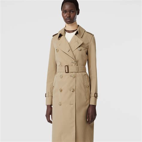 discount burberry trench coat|burberry kensington long trench coat.